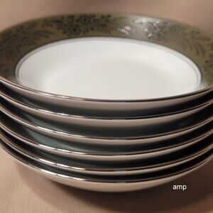 Noritake Walden 2028 (Lot of 6) Fruit Dessert Bowls (5 1/2") EXCELLENT!